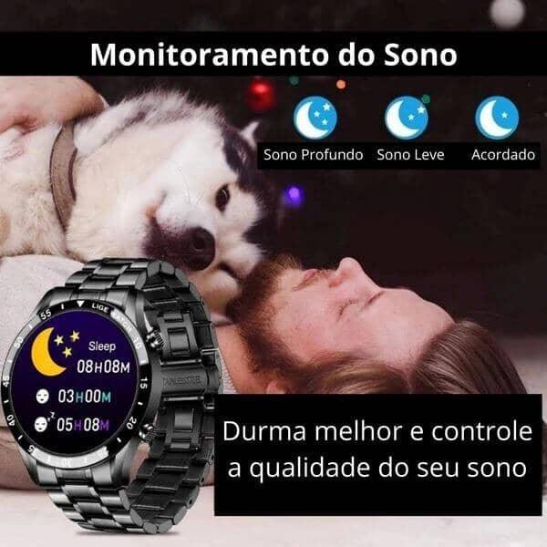 Smart Watch  Masculino de Luxo - Tic Lux